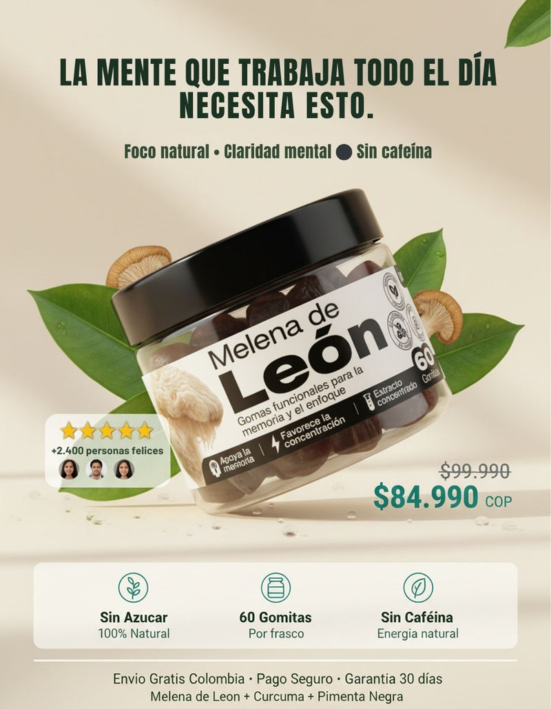Gomas de Melena de Leon Zupi