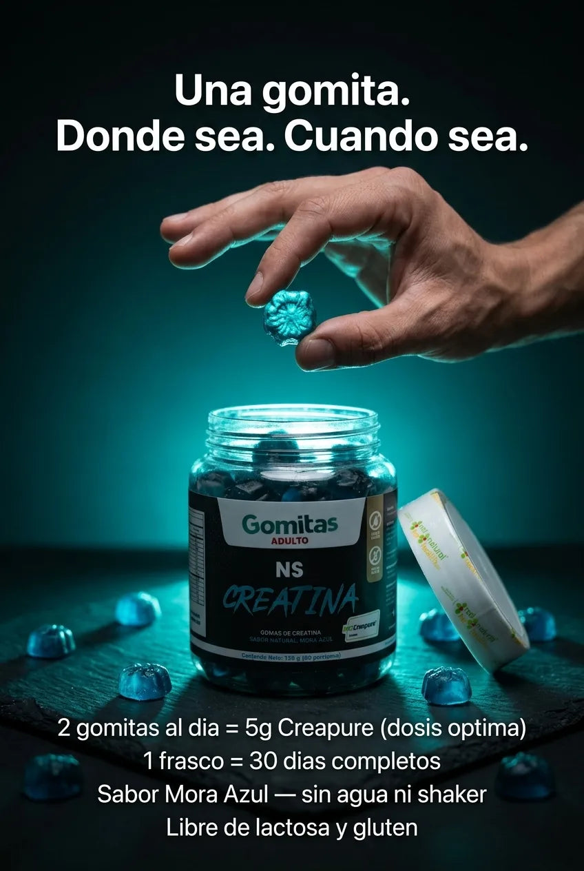 Una gomita. Donde sea. Cuando sea.