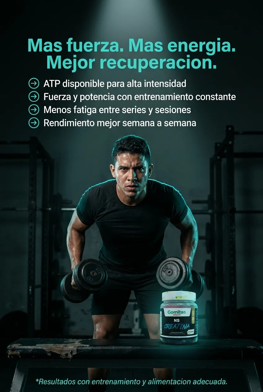 Más fuerza. Más energía. Mejor recuperación.