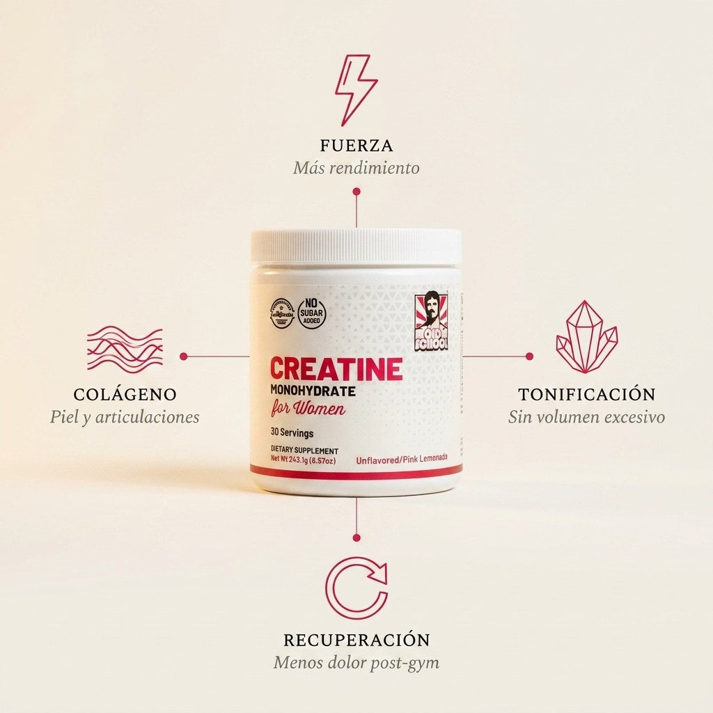 Beneficios — Fuerza, Tonificación, Recuperación, Colágeno